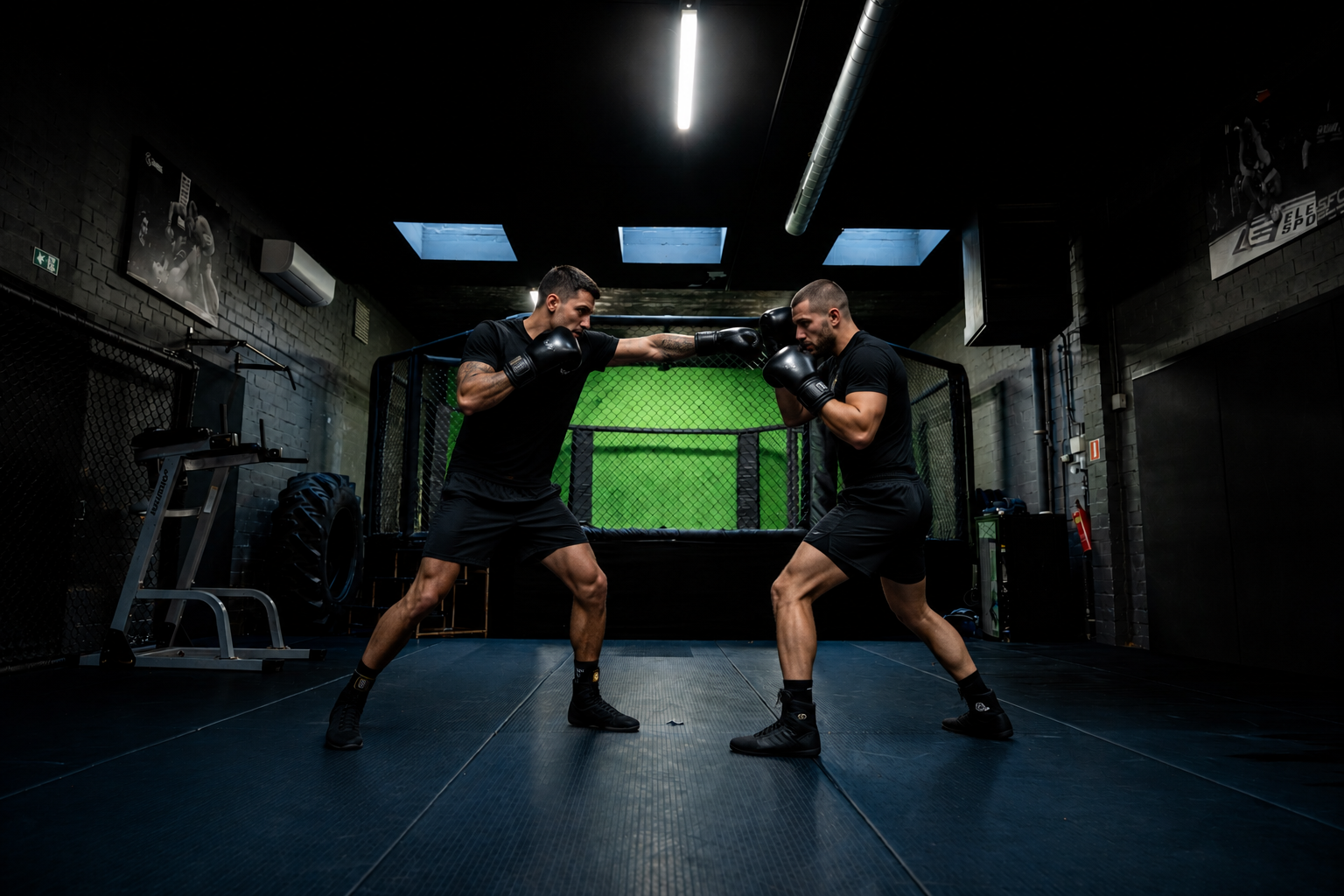 Boxing training